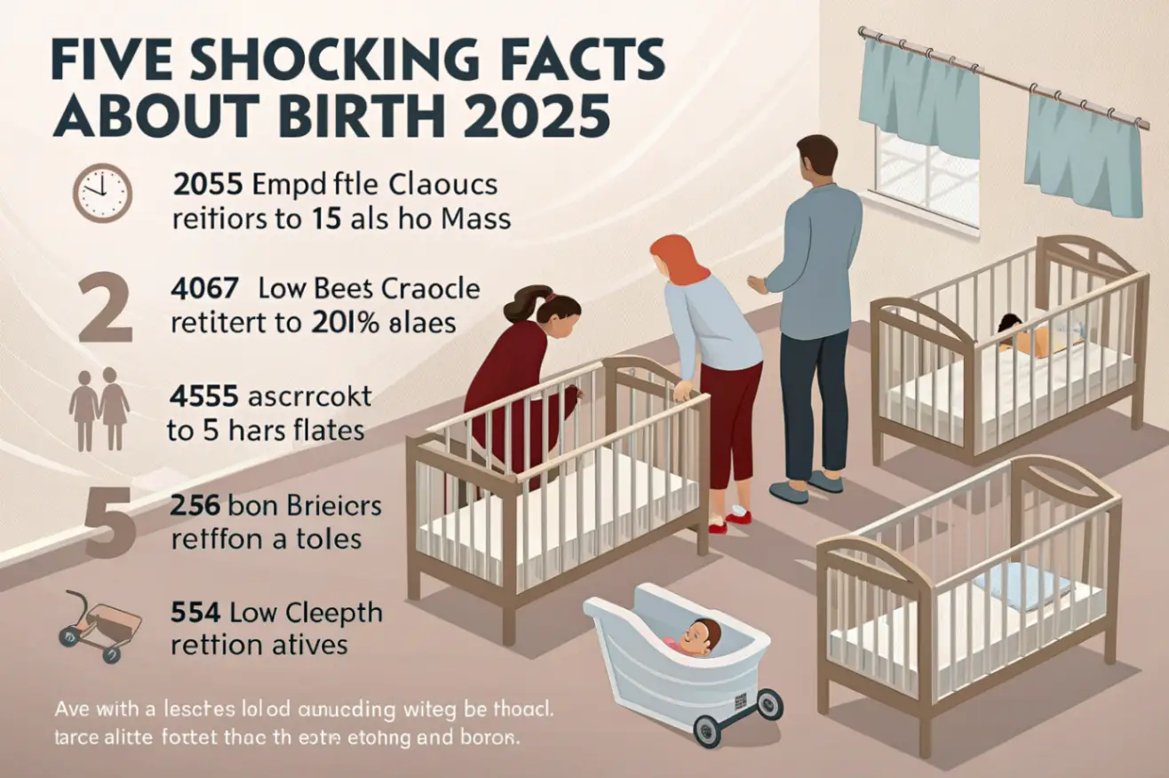 Perché la natalità sta crollando: 5 fatti sconvolgenti del 2025